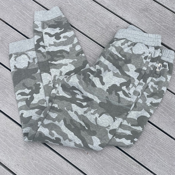 𝅺johnnie-o Trainer Camo Jogger pants sweats gray new current website S - Picture 5 of 8
